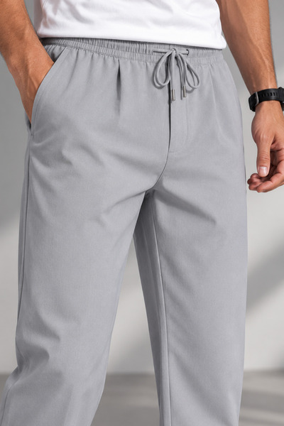 GENIUS STORE Men's Pants Elastic Waist Jogger Pants Fit Pants with Pockets Men-Jogger