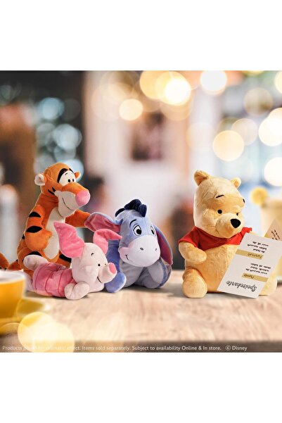 Cici Oyuncak Winnie The Pooh Piglet Eeyore Tigger Pooh 4'lü 25 cm Peluş Karak...