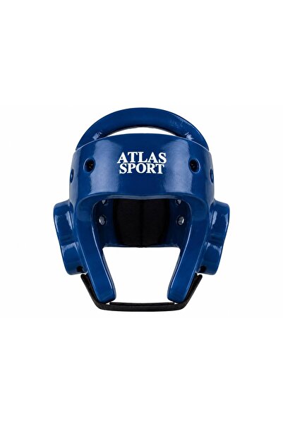 Atlas Sport Cască, Protecție cap pentru arte marțiale, Vinil - Albastru