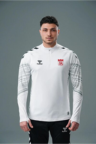 hummel قميص رياضي من لاين سيفاسبور كامب باللون الأبيض
