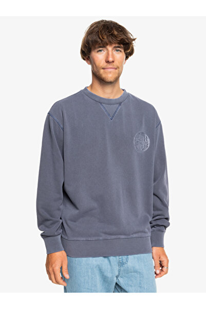 Quiksilver EQYFT04971-BN9 Garment Dye Crew Erkek Sweatshirt