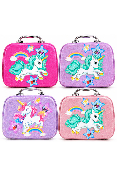 “Princess Unicorn” Çocuk Makyaj Seti. Küçük prensesler için büyülü makyaj çantası!х