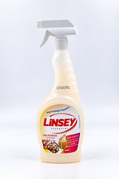 Güvencesiyle (51. Yıl) Linsey Oda Parfümü 500 ml, Çiçek Bahçesi & Bahar, Kötü Kokuları Önler