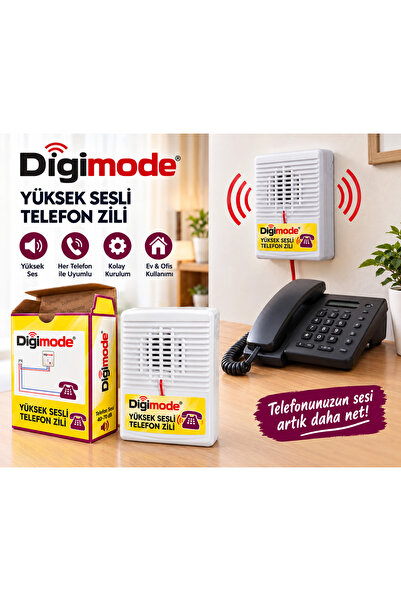 Masfitech Yüksek Sesli Telefon Zili