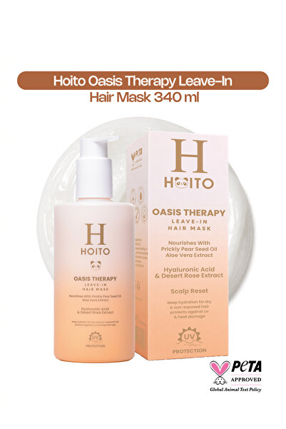 Hoito Oasis Therapy Leave-In Hair Mask – Intensive Moisture & Care Mask 340 ml