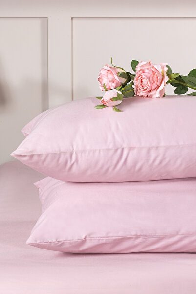 Elart 2-Pack Cotton Ranforce Pillowcase Dried Rose