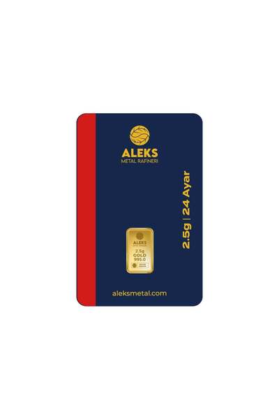 aga kulche AgaKulche 24 Ayar 2,5 Gram 995 AMR Külçe Altın