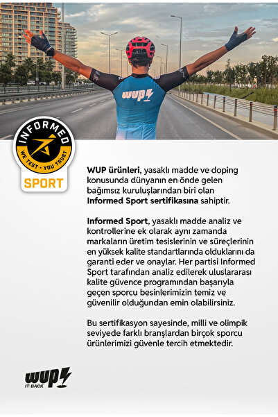 Water Up WUP Podium Enerji Jeli, 30 gr Karbonhidrat, Berry Mix Aromalı