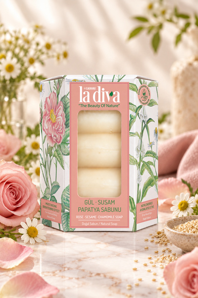 La Diva Gül-susam-papatya Sabunu 4X45 Gr