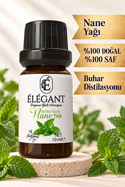 Nane Yağı 10 ml - %100 Saf Ve Doğal - Aromaterapi, Esansiyel, Bitkisel Uçucu Yağ