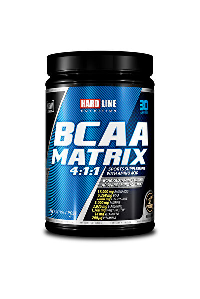 Hardline Bcaa Matrix Tropikal 630 gr Aminoasit Amino Asit Bca Taurin L Glutamin