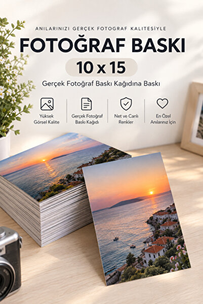 fotobaskıcım 25 Adet 10x15 Gerçek Fotoğraf Kağıdına Baskı – SATICIYA SORU SOR