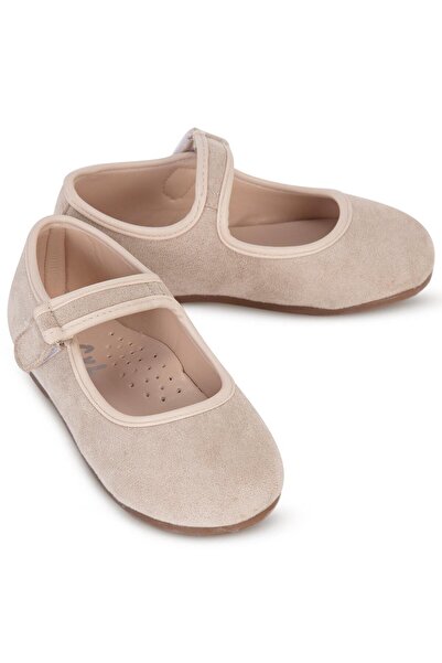 Civil Girls Civil Girls' Suede Single Velcro Ballerinas |   School Nursery an...