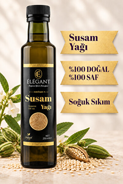Susam Yağı 250 ml - %100 Saf Ve Doğal - Soğuk Sıkım