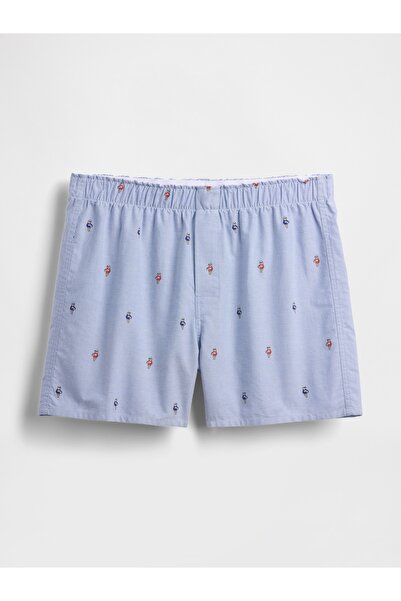 GAP Erkek Açık Mavi Poplin Boxer