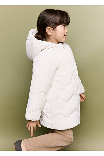 MANGO Baby Uzun kapitone anorak