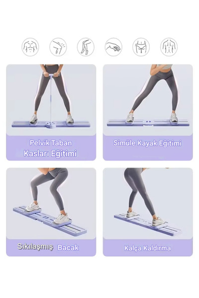 Raidan Kayak Katlanabilir Egzersiz Aleti Aç kapa Pilates Tahtası Spor Aleti Karın Direnç
