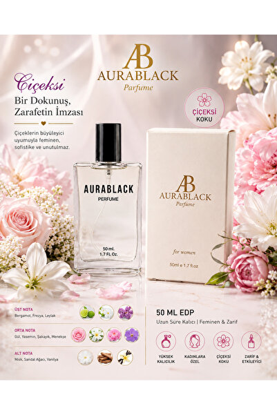 Aurablack 205 kadın parfümü 50 ml EDP