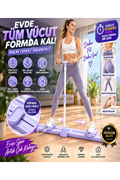 Havana Aç Kapa Kayak Egzersiz Aleti Tahtası Spor Aleti ile Evde Spor Seti Pil...