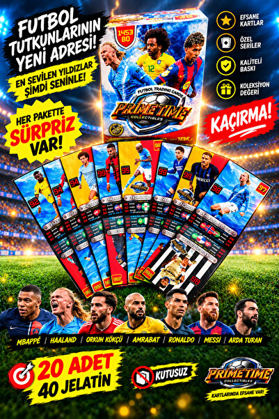 wildpanda Super Final Original Prime Time Coll 20 Gelatin 40 Pieces Football ...