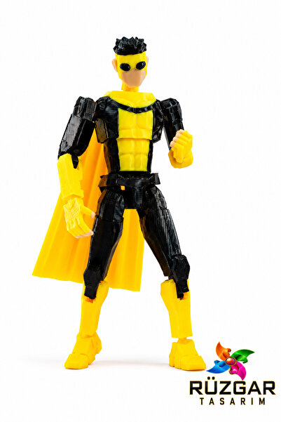 Rüzgar Tasarım invincible Sinister Mark Tüm Eklemleri Hareketli Robot Dummy A...