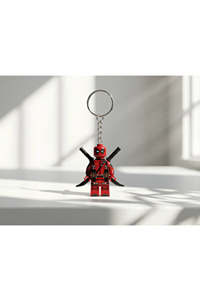 Genel Markalar Deadpool Minifigür Anahtarlık
