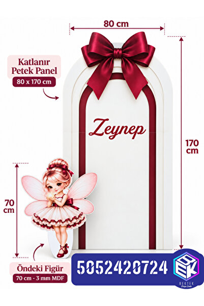 BekTek Kişiye Özel İsimlik Ayaklı Karşılama Panosu | Baby Shower, Doğum Günü,...