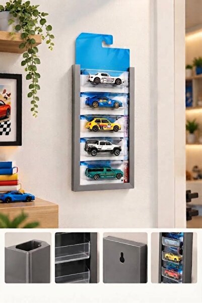 ude desing 3d UDE DESİNG3D 5'li Blister 1:64 Ölçekli Oyuncak Araba Sergileme ...