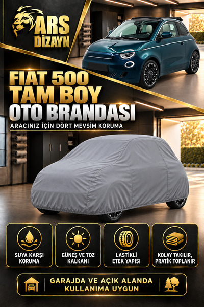 ARS DİZAYN Fiat 500 Oto Branda Araba Çadırı