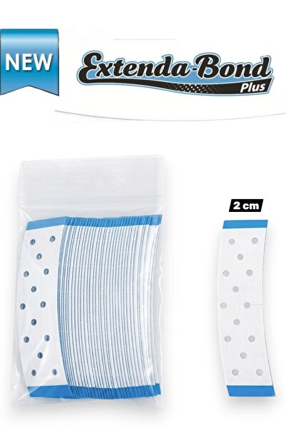 Walker Tape Extenda-Bond Plus Mavi Delikli Protez Saç Bandı C Contour (2 CM-7...