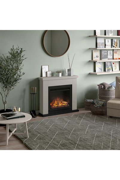 tagu Șemineu electric Frode Light Beige