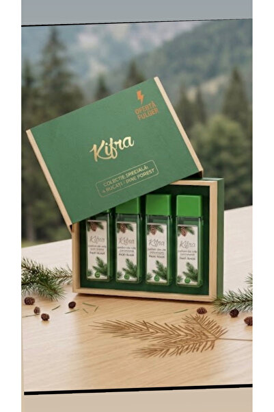 kifra Set Cadou – Colecție Specială Fresh Forest (4 x Parfum de Rufe Concentrat)
