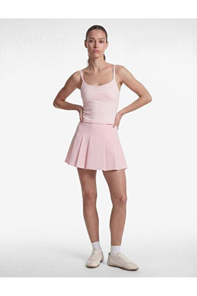 Koton U Neck Slim Fit Gathered Strap Sports Tank Top