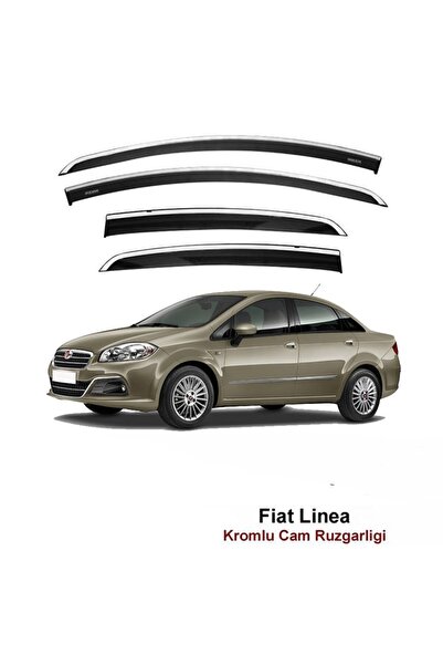 Niken Fiat Linea Kromlu Cam Rüzgarlığı
