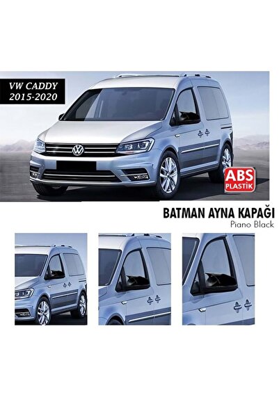 beyaztuning Vw Caddy Yarasa Ayna Kapağı Batman Parlak Siyah Piano Black