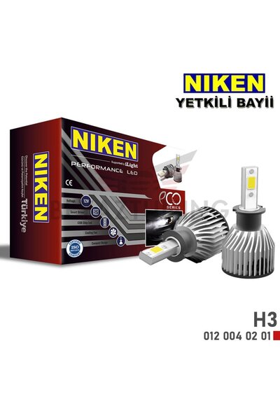 beyaztuning H3 Led Xenon Far Ampulü Eco Niken 8000 Lümen