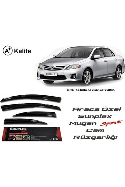 Genel Markalar Toyota Corolla Cam Rüzgarlığı Mugen Tip 2007-2012