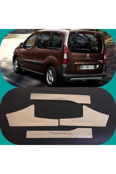 Niken Peugeot Partner Tepee Kapı Eşiği Kromu Nikelajı 2008 Sonrası
