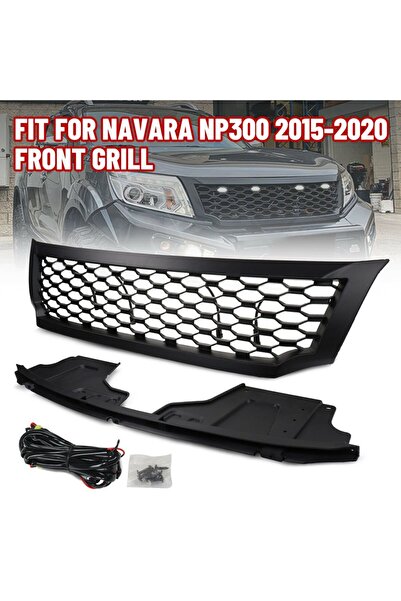 beyaztuning Nissan Navara Ön Panjur Izgara Np300 Petekli Ledli 2015-2020