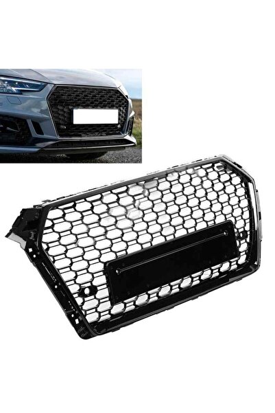 beyaztuning Audi A4 Ön Panjur Izgara RS4 Petekli Model 2016-2020 b9