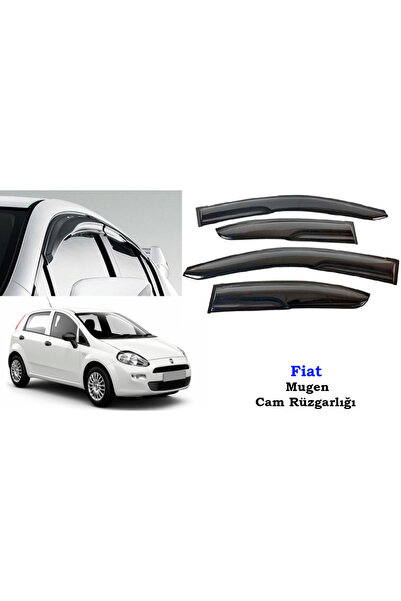 Universal Fiat Punto Mugen Cam Kenar Rüzgarlığı 2011