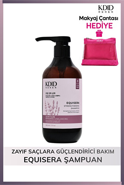 kdid Güçsüz Saçlar İçin Şampuan Biotin Hyalüronik Asit At Kuyruğu Equisera 50...