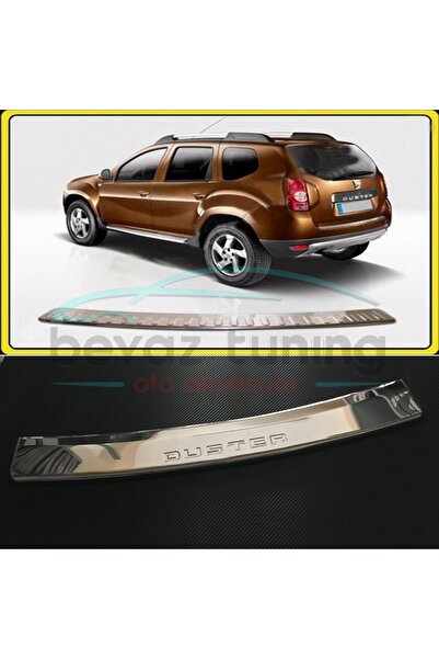 Niken Dacia Duster Arka Tampon Üstü Kromu Nikelajı 2010-2017