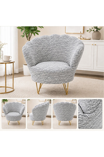 uzhanem Daisy Seat Cover, Oval Seat Cover, Armchair Seat Cover