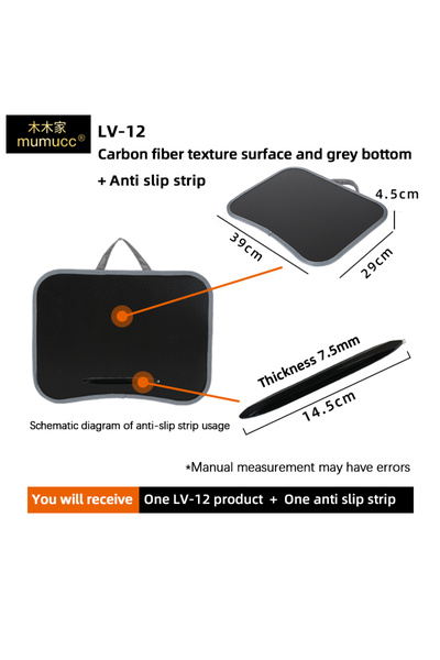 Choice10 LV-12Dark strip MUMUCC Multifunctional Laptop Desk With Cushion and ...