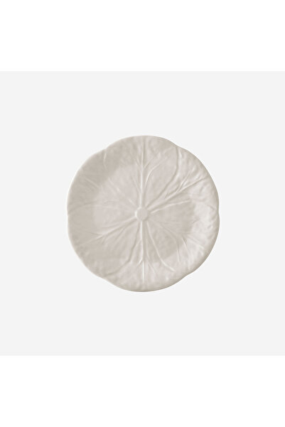 Bordallo Pinheiro - Beyaz Lahana Pasta Tabak 19cm