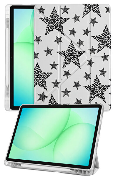 Auraks Galaxy Tab S9 / S9 FE/ S10 FE / S10 Lite 10.9 İnç Uyumlu Kalem Bölmeli...