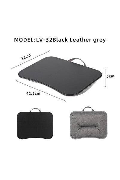 Choice LV-32 grey MUMUCC Multifunctional Laptop Desk With Cushion and Filled ...