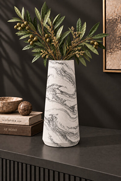 betonmall El Yapımı Beton Vazo 30 cm