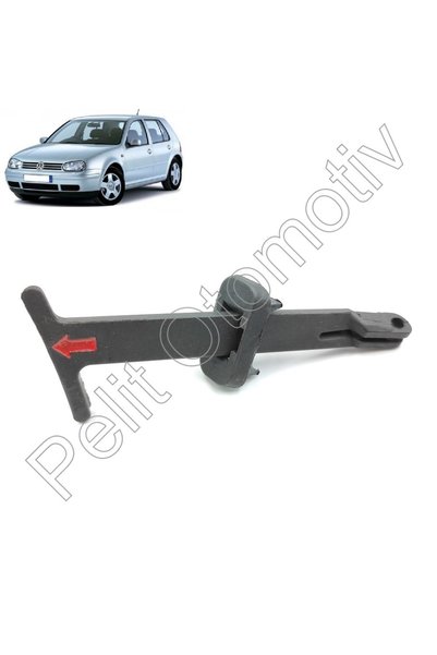 VW Golf 4 (1999-2004) Kaput Açma Mandalı Kolu 1J0823593C